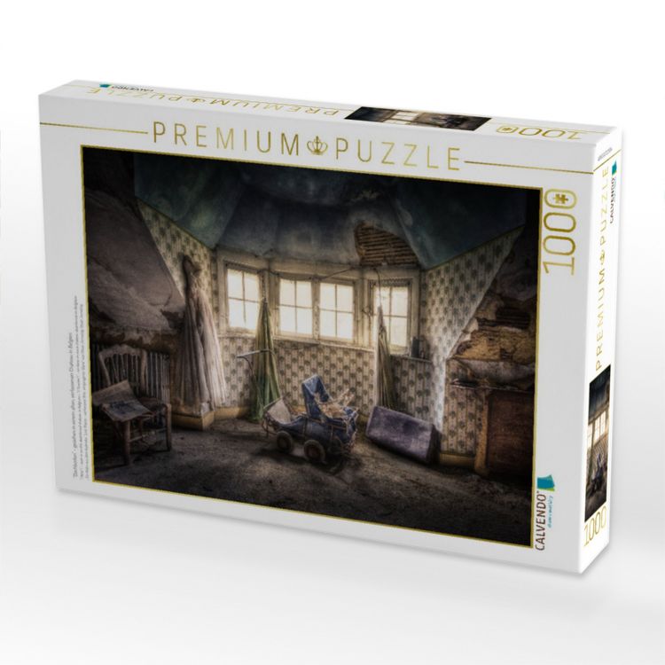 Produktbild: "Dachboden" - gesehen in einem alten, verlassenen Chateau in Belgien (Puzzle)