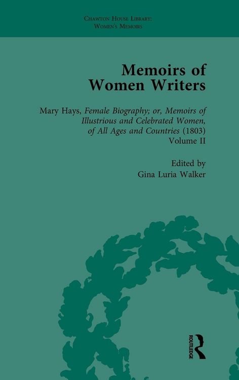 Produktbild: Memoirs of Women Writers, Part II, Volume 6