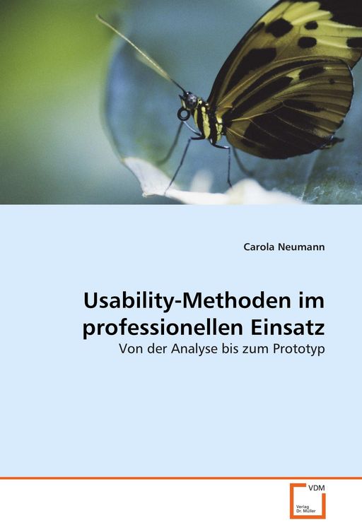 Produktbild: Usability-Methoden im professionellen Einsatz