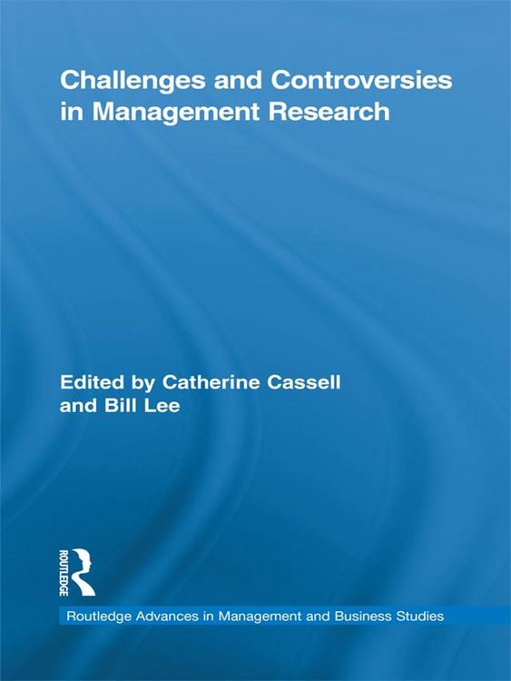 Produktbild: Challenges and Controversies in Management Research