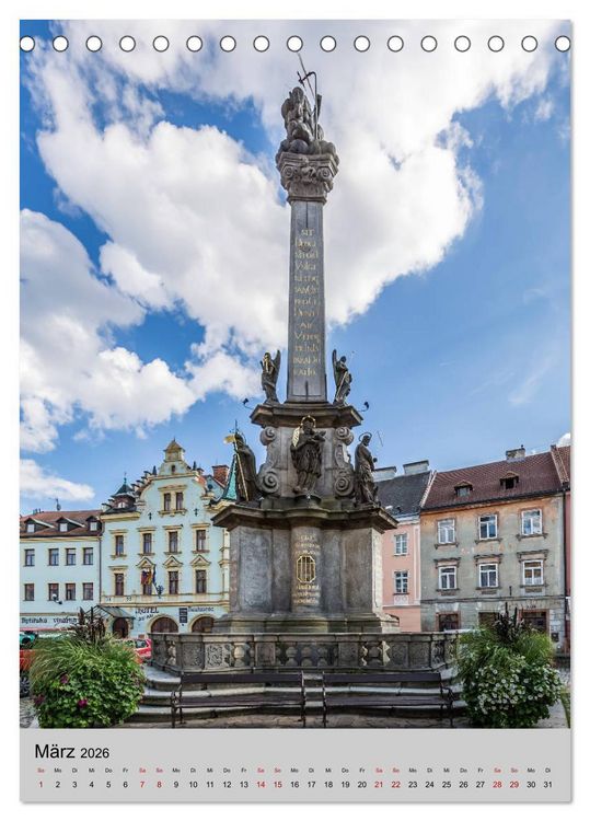Produktbild: LOKET UND EGER Zwei idyllische Orte in Westb&ouml;hmen (Tischkalender 2026 DIN A5 hoch), CALVENDO Monatskalender