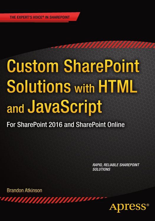 Produktbild: Custom SharePoint Solutions with HTML and JavaScript