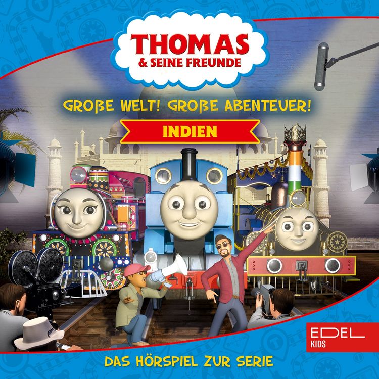 Produktbild: Folgen 12-16: Gro&szlig;e Welt! Gro&szlig;e Abenteuer! Indien (Das H&ouml;rspiel zur Serie)