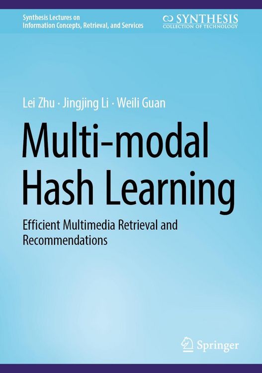 Produktbild: Multi-modal Hash Learning