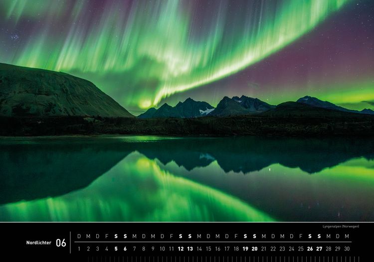 Produktbild: Nordlichter Premiumkalender 2027