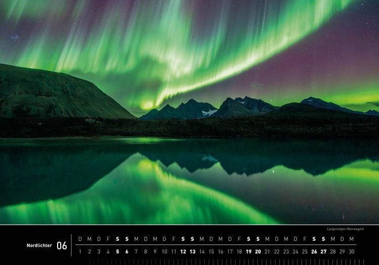 Produktbild: Nordlichter Premiumkalender 2027
