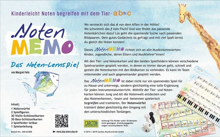 Produktbild: Noten Memo