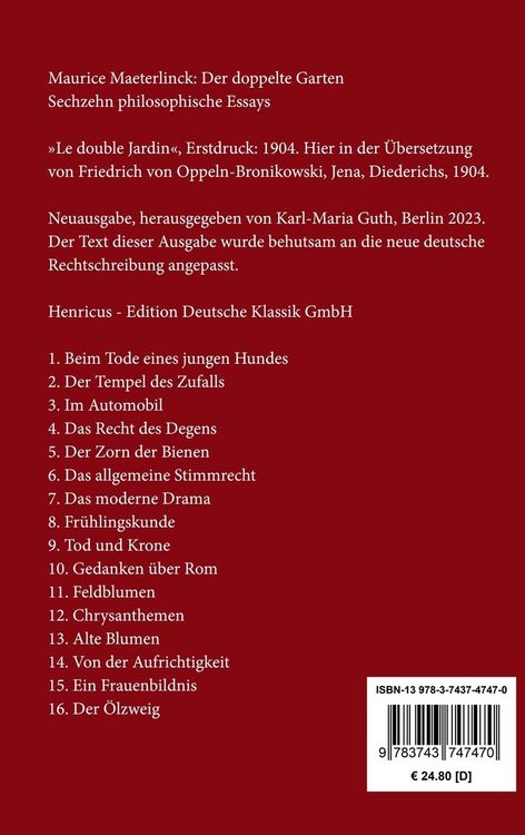 Produktbild: Der doppelte Garten