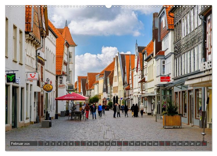 Produktbild: Ein Blick auf Alte Hansestadt Lemgo (Wandkalender 2026 DIN A2 quer), CALVENDO Monatskalender