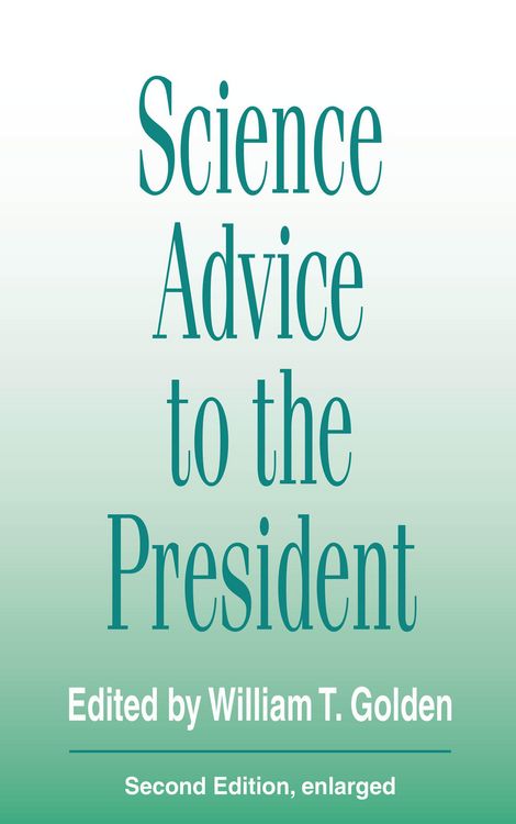 Produktbild: Science Advice to the President