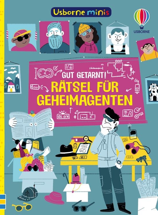 Produktbild: Usborne Minis: Gut getarnt! R&auml;tsel f&uuml;r Geheimagenten