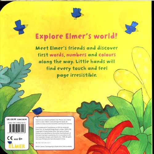 Produktbild: McKee, D: Elmer's Touch and Feel World