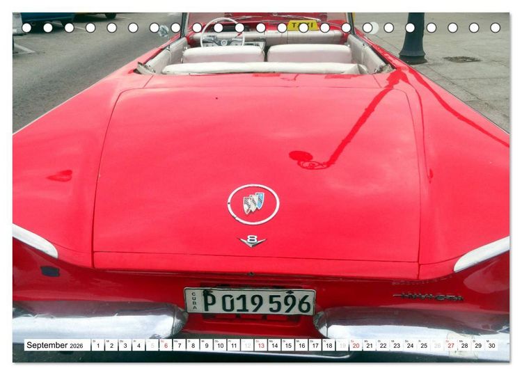 Produktbild: STRASSENKREUZER - BUICK 1959 (Tischkalender 2026 DIN A5 quer), CALVENDO Monatskalender