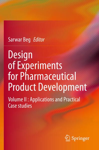 Produktbild: Design of Experiments for Pharmaceutical Product Development
