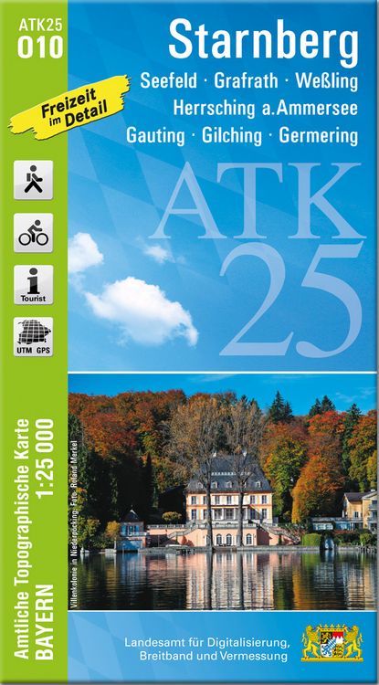 Produktbild: ATK25-O10 Starnberg (Amtliche Topographische Karte 1:25000)