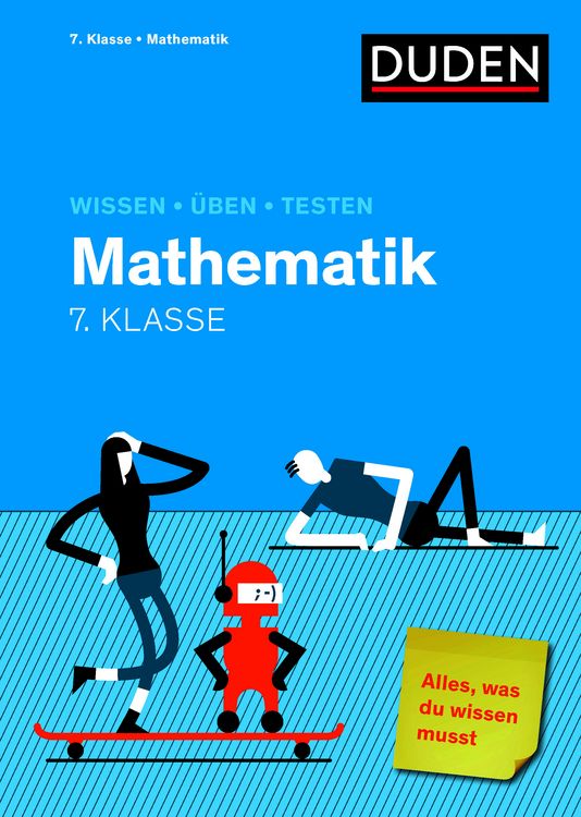 Produktbild: Wissen - &Uuml;ben - Testen: Mathematik 7. Klasse