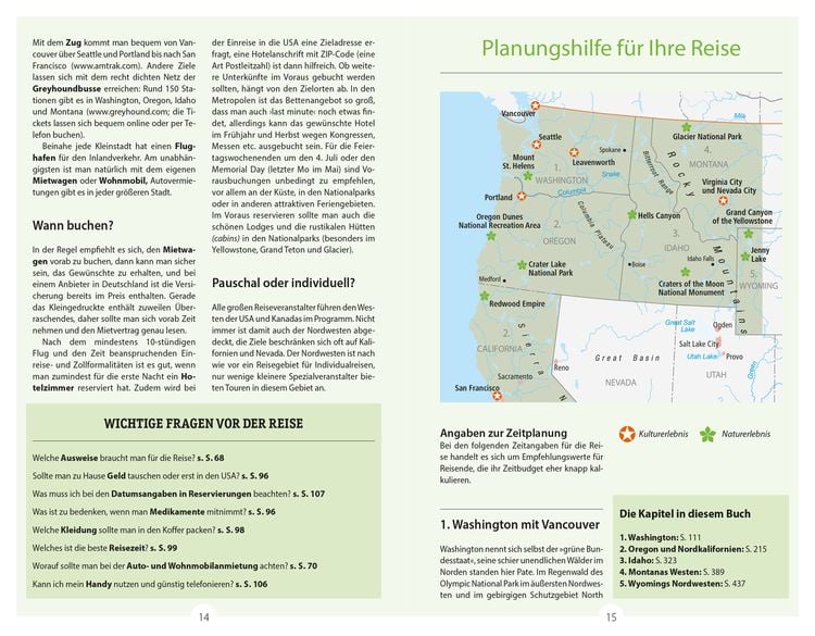 DUMONT Reise-Handbuch Reiseführer USA, Der Nordwesten