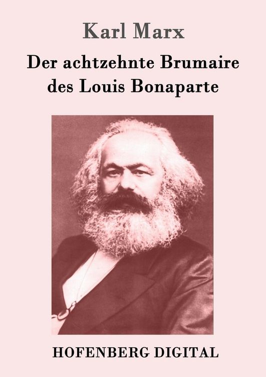 Produktbild: Der achtzehnte Brumaire des Louis Bonaparte