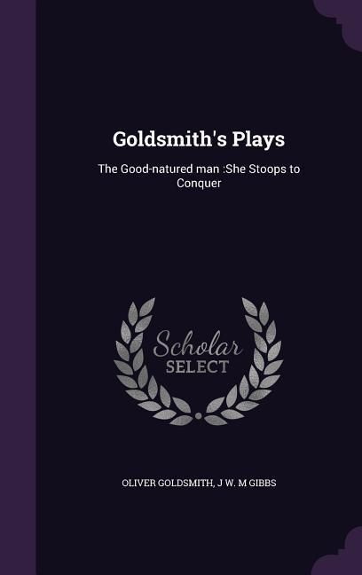 Produktbild: Goldsmith's Plays