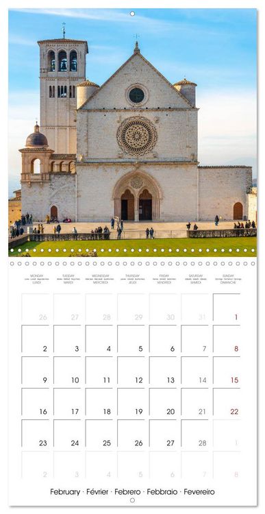 Produktbild: Assisi - Medieval Heart of Italy (Wall Calendar 2026 12 &times; 12 Inch) CALVENDO 12 Month Wall Calendar