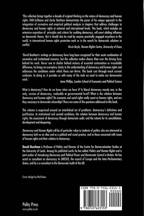 Produktbild: Democracy and Human Rights
