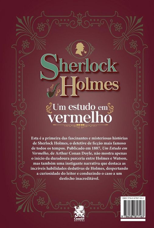 Produktbild: Sherlock Holmes - Um Estudo em Vermelho