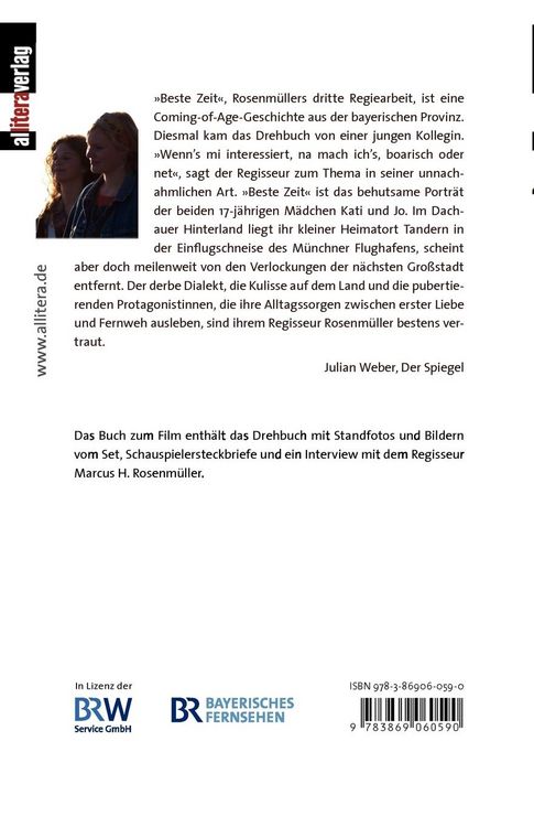 Produktbild: Das Buch zum Film: Beste Zeit
