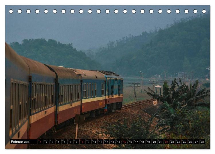 Produktbild: VIETNAM - Von Saigon nach Hanoi (Tischkalender 2026 DIN A5 quer), CALVENDO Monatskalender