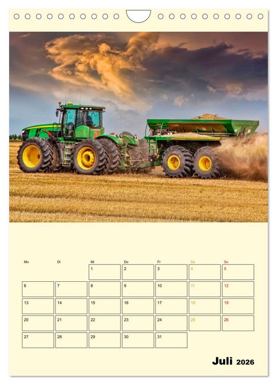 Produktbild: Landwirtschaft - digital in die Zukunft (Wandkalender 2026 DIN A4 hoch), CALVENDO Monatskalender