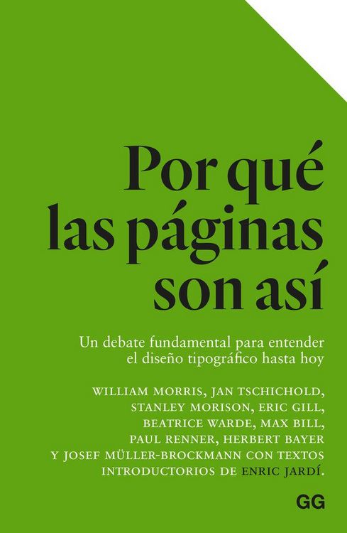 Produktbild: Por qu&eacute; las p&aacute;ginas son as&iacute; : un debate fundamental para entender el dise&ntilde;o tipogr&aacute;fico hasta hoy