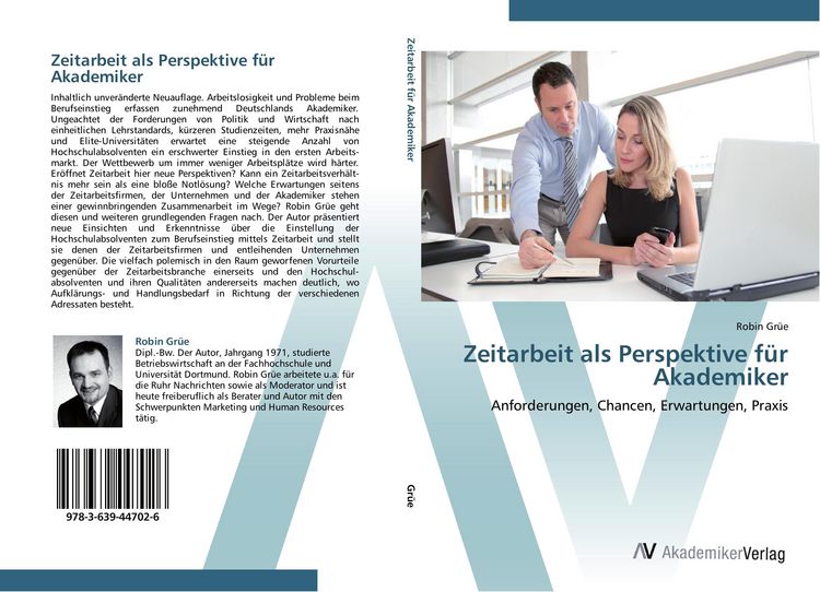 Produktbild: Zeitarbeit als Perspektive f&uuml;r Akademiker