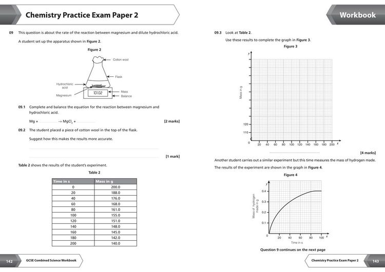 Produktbild: AQA GCSE 9-1 Combined Science Higher Workbook