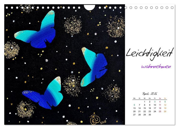 Produktbild: SeelenFreudeBilder - Strahlende Impulse zum Loslassen und Tr&auml;umen (Wandkalender 2026 DIN A4 quer), CALVENDO Monatskalender