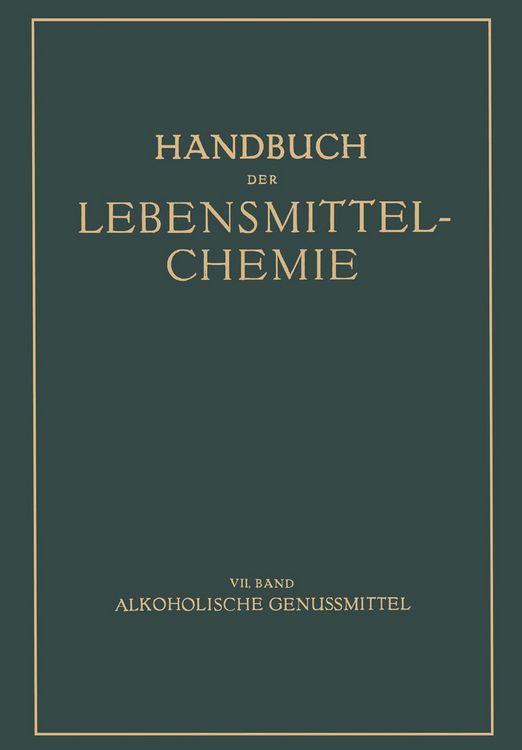Produktbild: Alkoholische Genussmittel