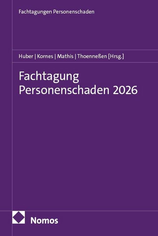 Produktbild: Fachtagung Personenschaden 2026