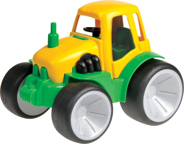 Produktbild: Traktor gelb/gr&uuml;n 14cm