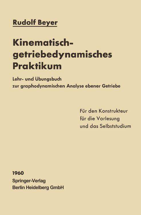Produktbild: Kinematisch-getriebedynamisches Praktikum