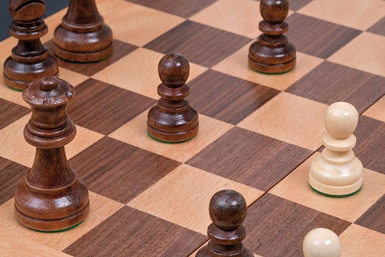 Produktbild: Philos 2623 - Schachset, Schach-Kassette, Holz, Feld 43mm