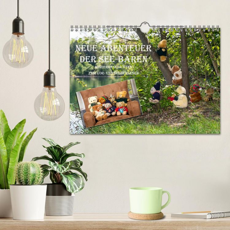 Produktbild: Neue Abenteuer der See-B&auml;ren (Wandkalender 2026 DIN A4 quer), CALVENDO Monatskalender