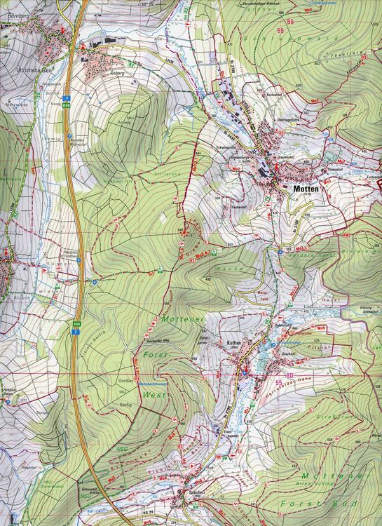 Produktbild: ATK25-B04 Bad Br&uuml;ckenau (Amtliche Topographische Karte 1:25000)