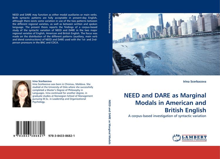Produktbild: NEED and DARE as Marginal Modals in American and British English