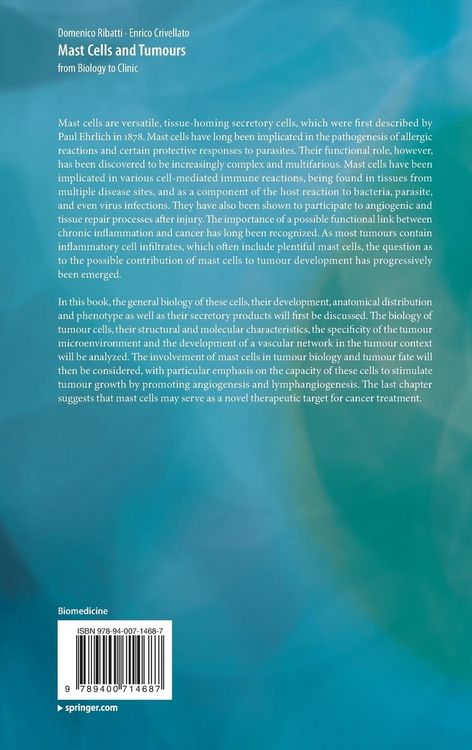 Produktbild: Mast Cells and Tumours
