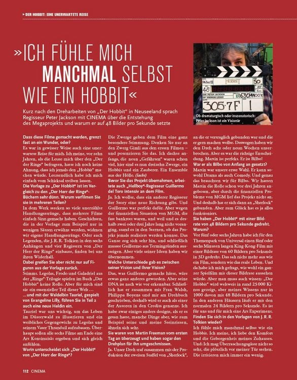 Produktbild: Cinema pr&auml;sentiert: Der Herr der Ringe - Die Chronik