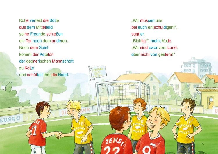 Produktbild: Silbengeschichten zum Lesenlernen - Fu&szlig;ballgeschichten