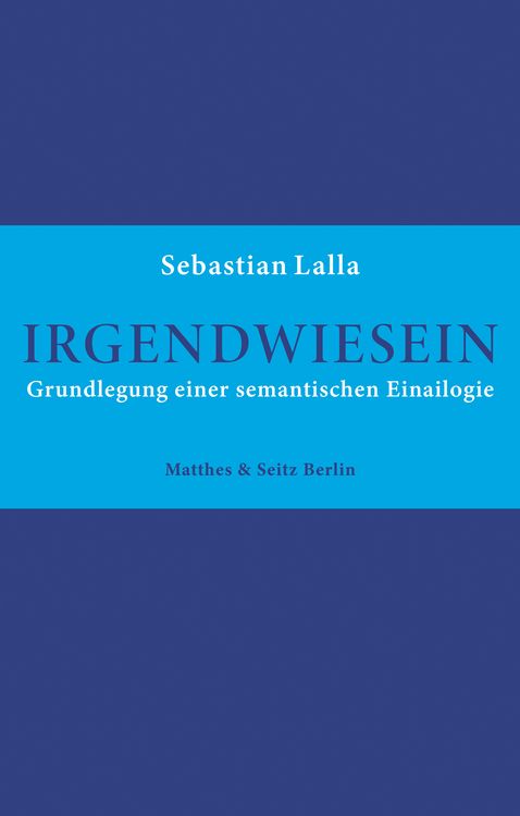 Produktbild: Irgendwiesein