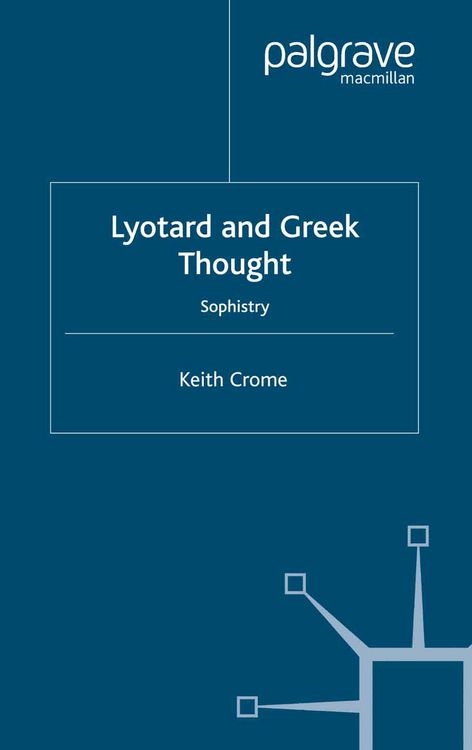 Produktbild: Lyotard and Greek Thought