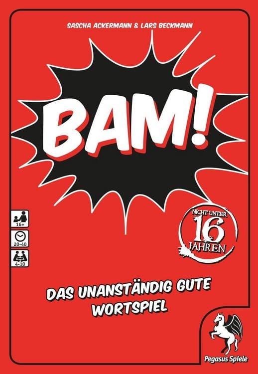 Produktbild: Bam!  Das unanständig gute Wortspiel (Pegasus - 18300G)