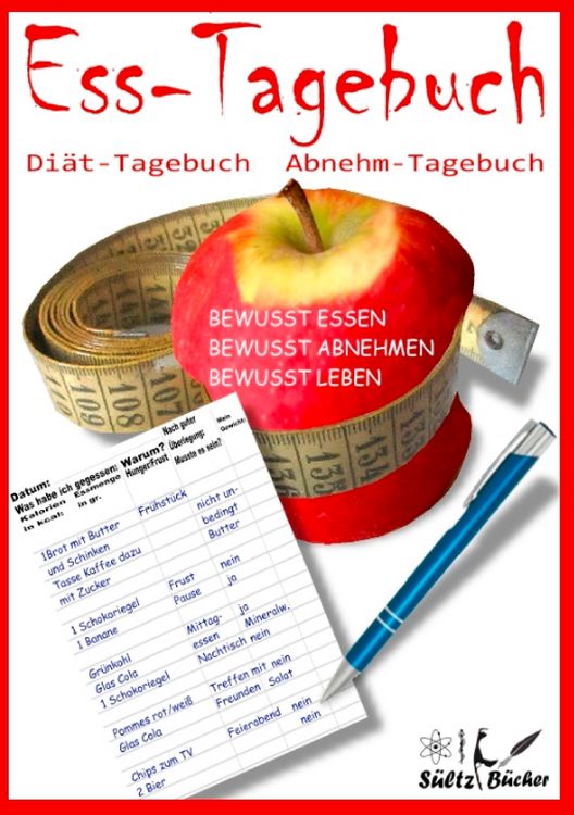 Produktbild: Ess-Tagebuch Di&auml;t-Tagebuch Abnehm-Tagebuch