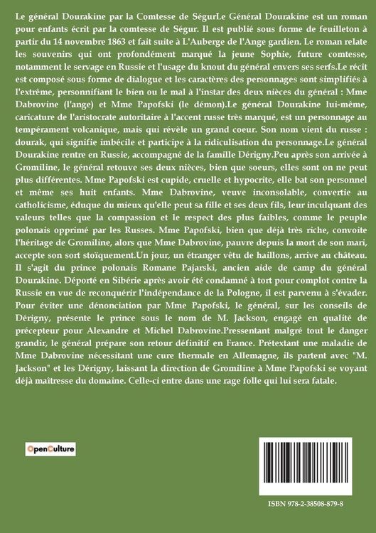 Produktbild: Le g&eacute;n&eacute;ral Dourakine