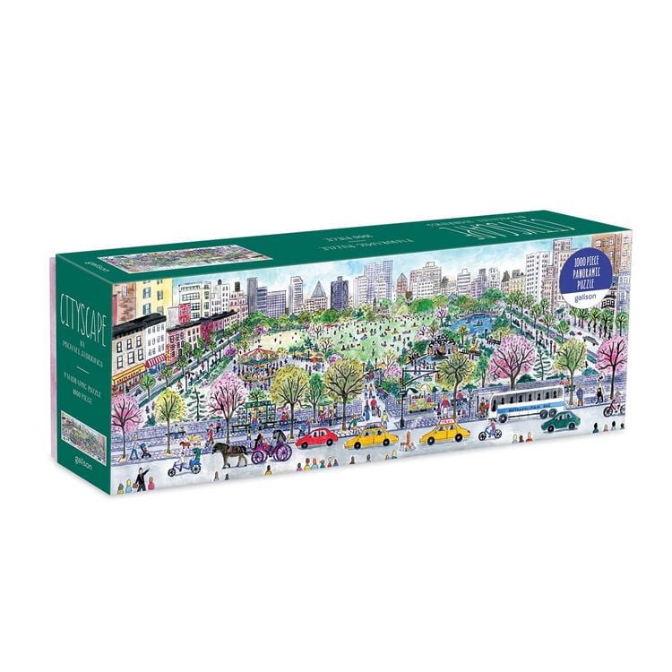 Produktbild: Michael Storrings Cityscape 1000 Piece Panoramic Puzzle